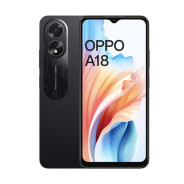 Smartphone Oppo A18 / 4G / Double SIM / 4 Go / 128 Go / Noir