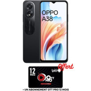 Smartphone Oppo A38 / 4G / 4 Go / 128 Go / Noir