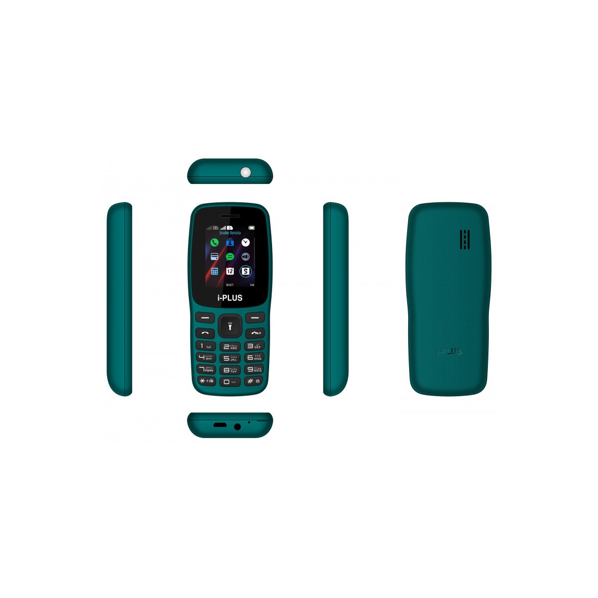 Téléphone Portable IPLUS i180 / Double SIM / Vert