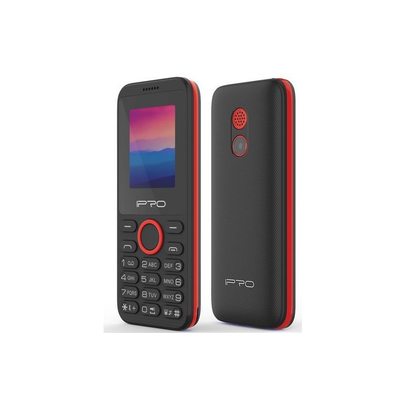 Téléphone Portable IPRO A6 Mini / Double SIM / Noir et Rouge