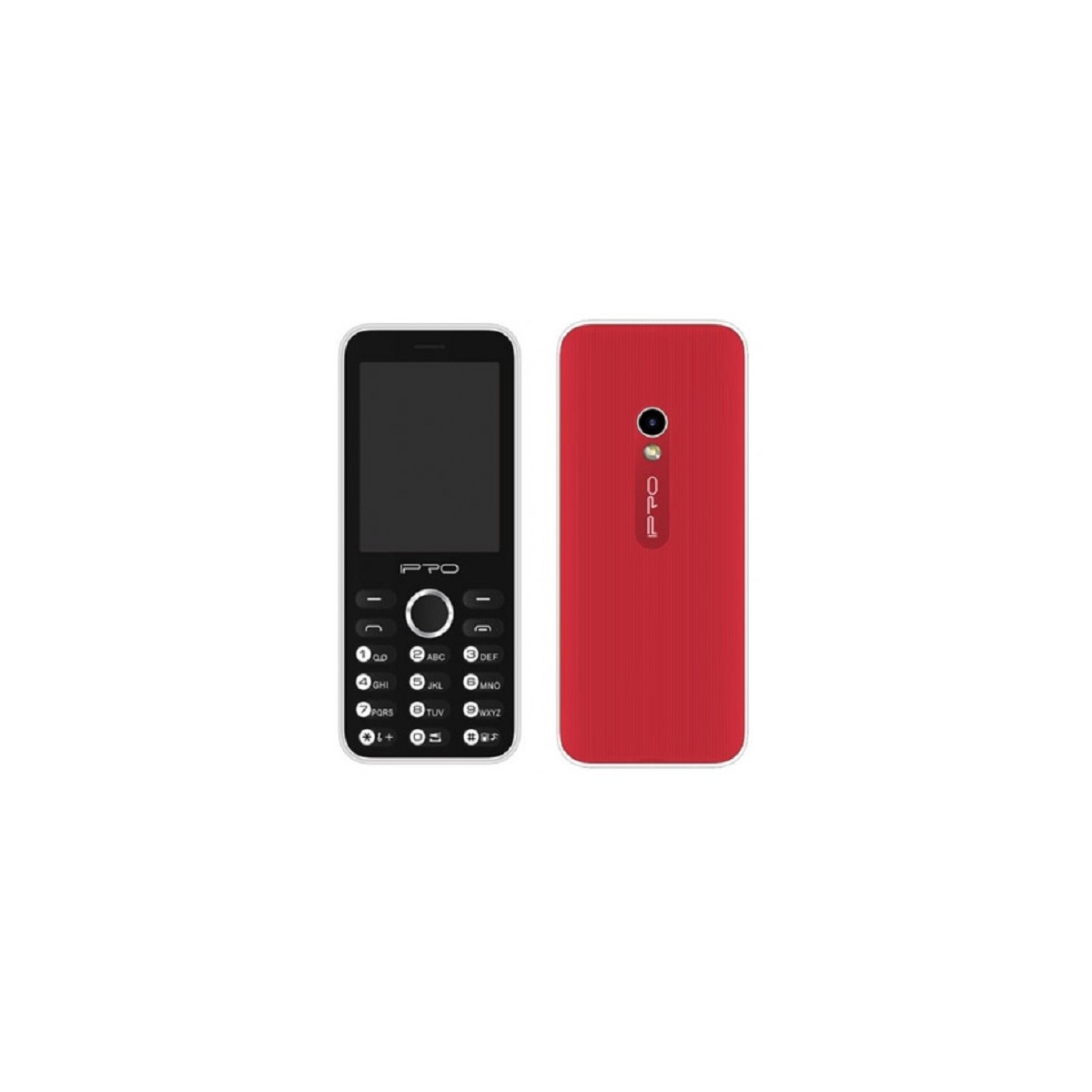 Téléphone Portable IPRO A29 / Double SIM / Noir & Rouge