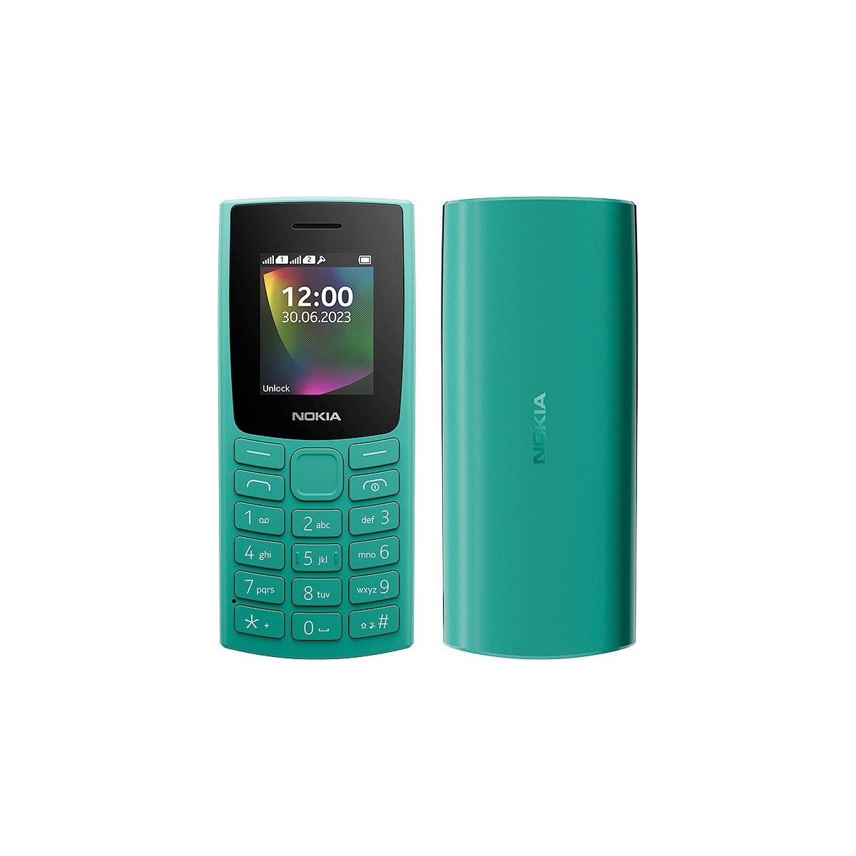 Téléphone Portable Nokia 106 2023 / Double SIM / Vert