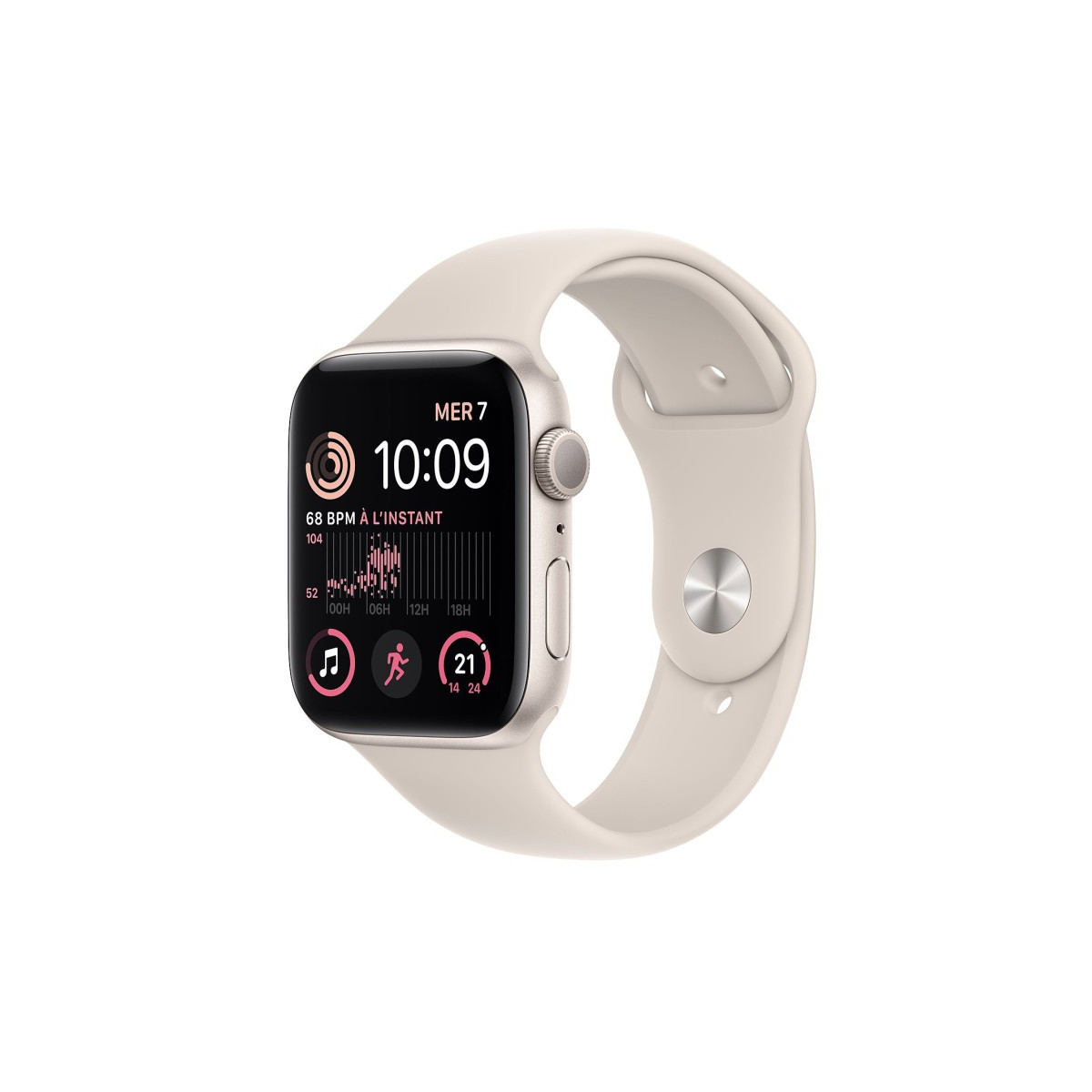 Apple Watch SE GPS (2022) 44mm – Gold