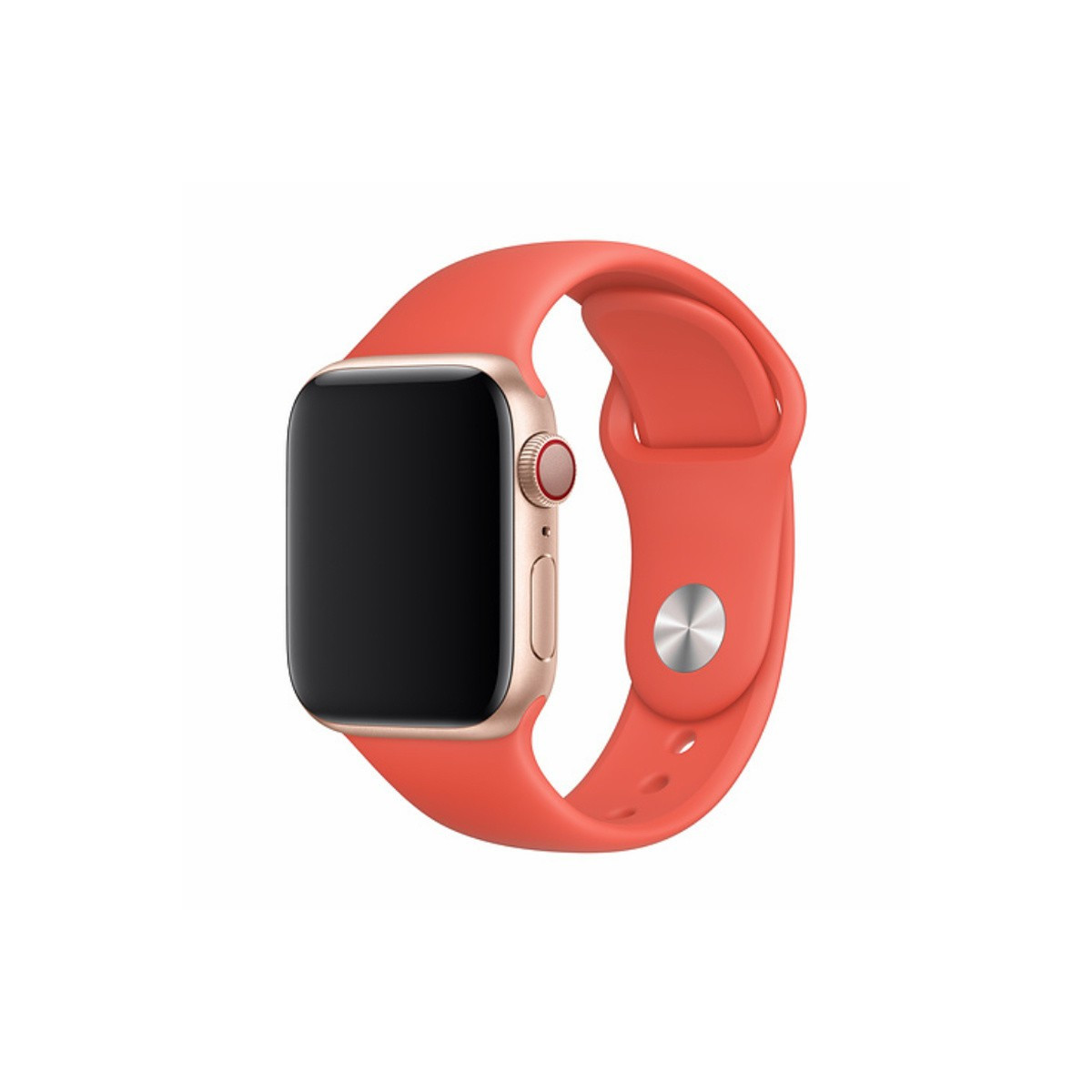 Bracelet Silicone Devia Strap Deluxe Sport pour Apple Watch 42/49mm / Nectarine