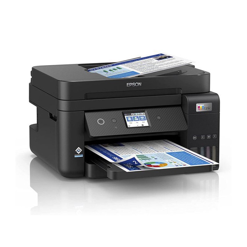 Imprimante EcoTank L6290 4 en 1 couleur A4 / Recto Verso / Wi-Fi + 5 Bouteilles D’encres Epson