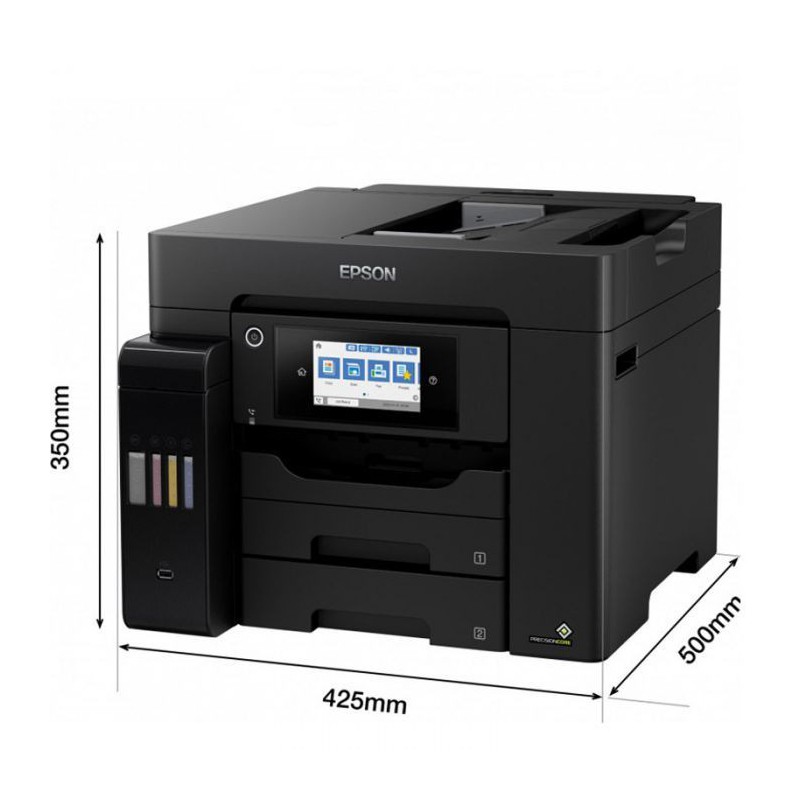 Imprimante à réservoir intégré 4en1 couleur Epson ECOTANK L6570 / Wifi + 4 Bouteilles D’encre Offertes