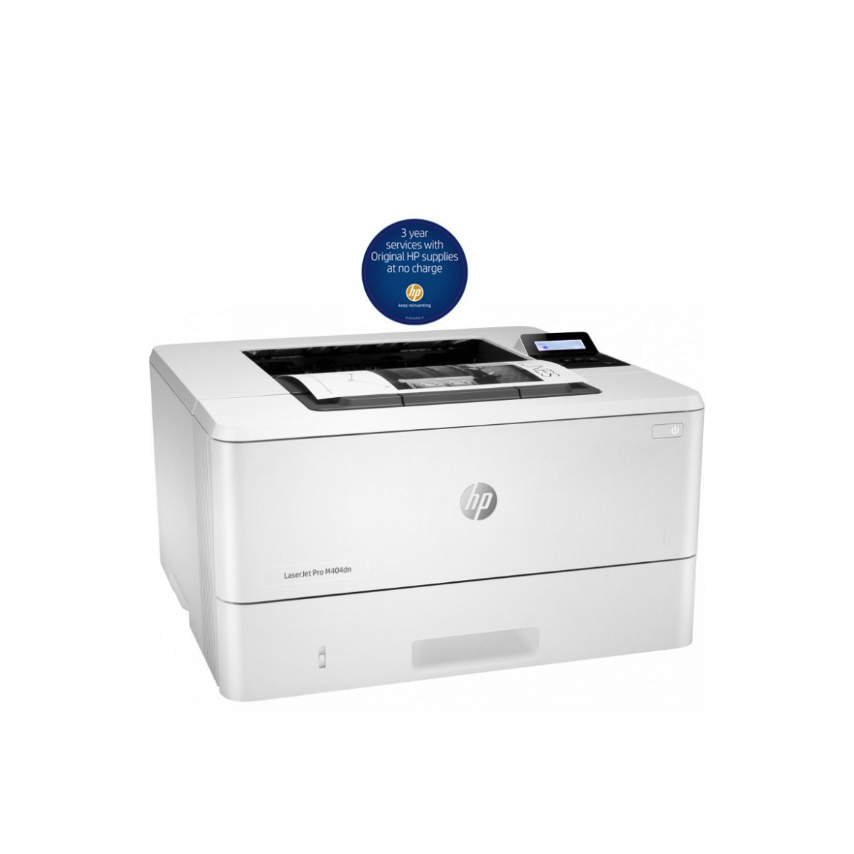 Imprimante Laser noir et blanc HP LaserJet Pro M404dn / Réseau