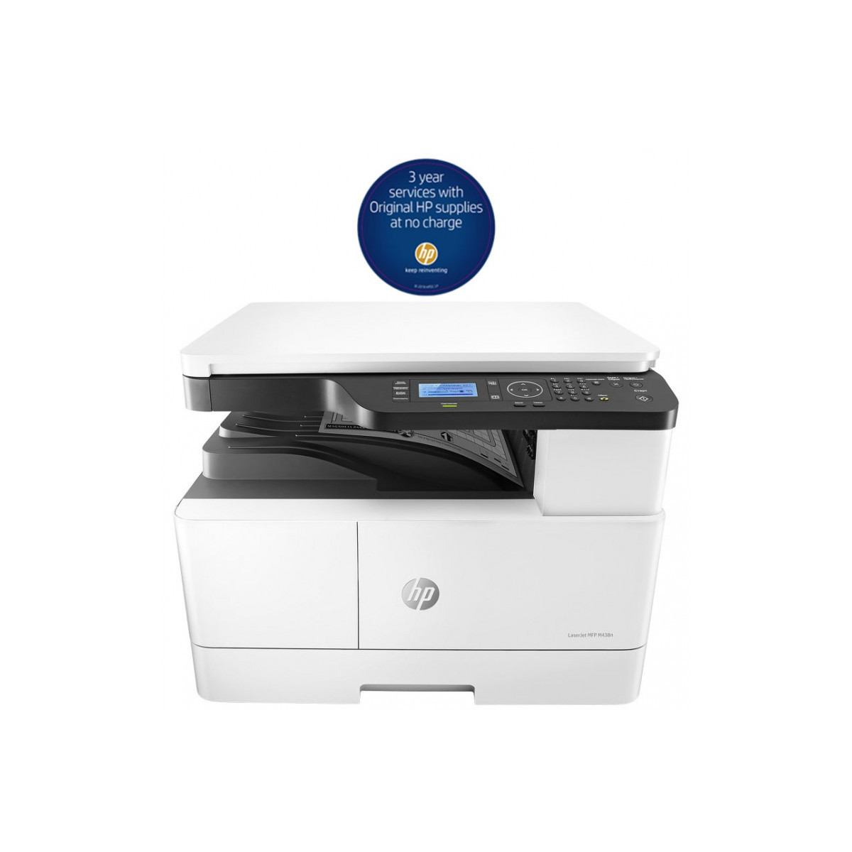 Imprimante Multifonction Laser 3 en 1 HP LaserJet MFP M438n