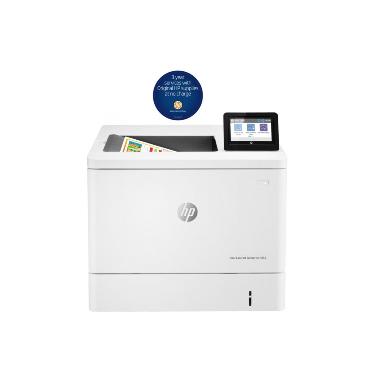 Imprimante Couleur d’entreprise Professionnelle HP LaserJet M555dn