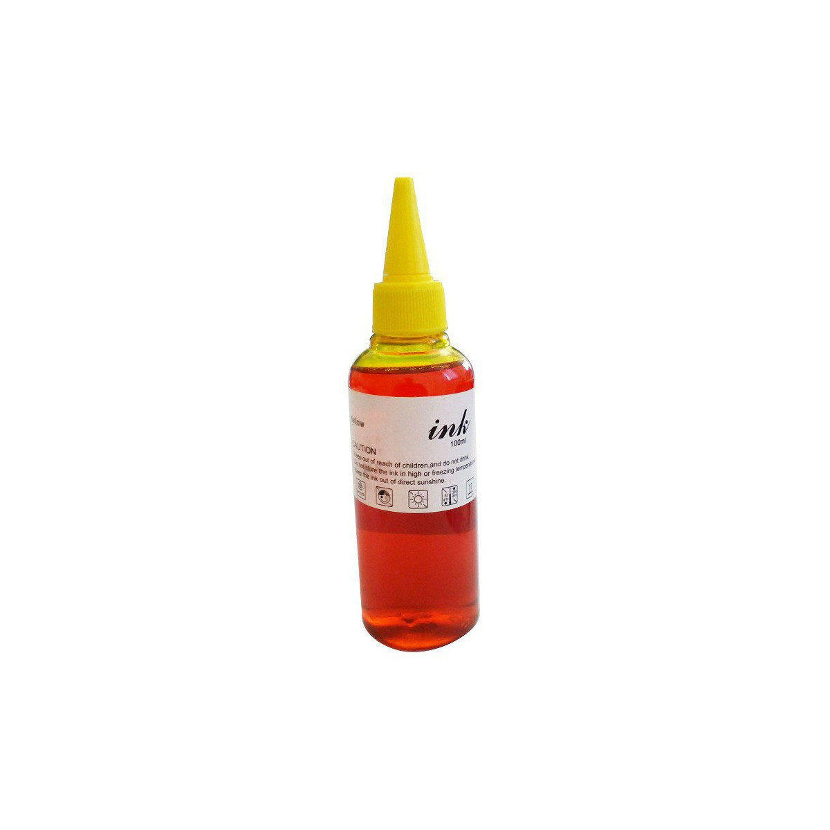 BOUTEILLE D’ENCRE UNIVERSELLE 100ML – YELLOW