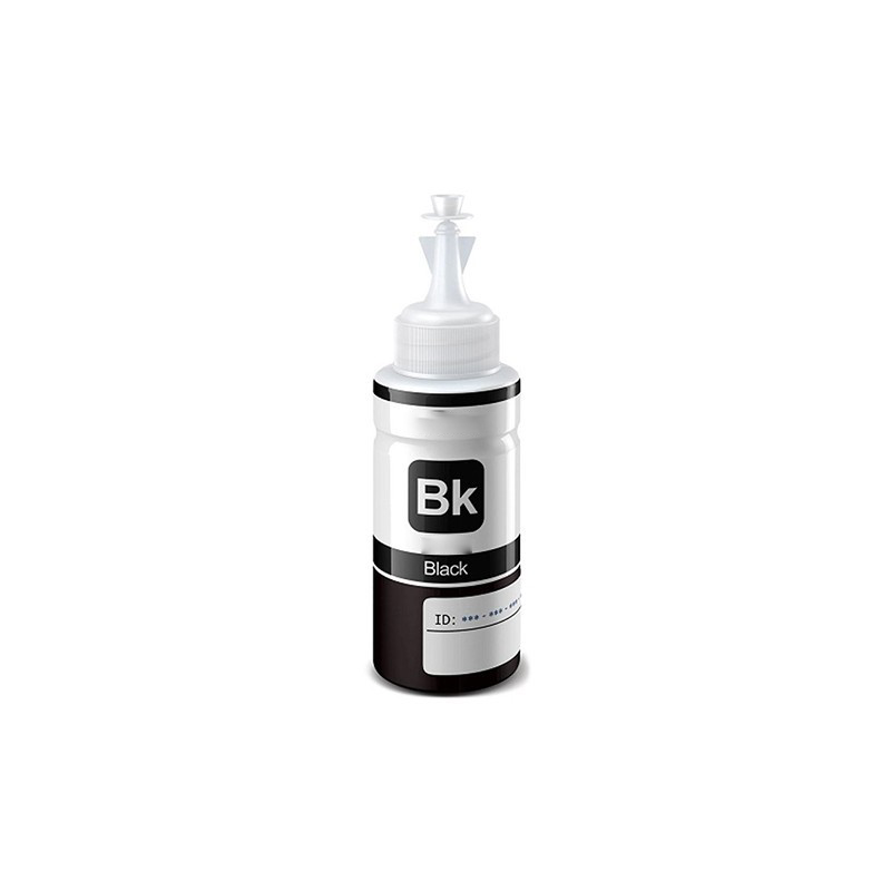 BOUTEILLE D’ENCRE ADAPTABLE EPSON POUR L200/L800 / 70ML / NOIR