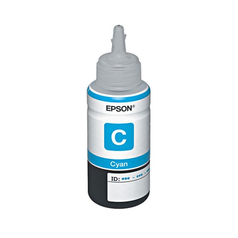 BOUTEILLE D’ENCRE ADAPTABLE EPSON POUR L200/L800 / 100ML / CYAN