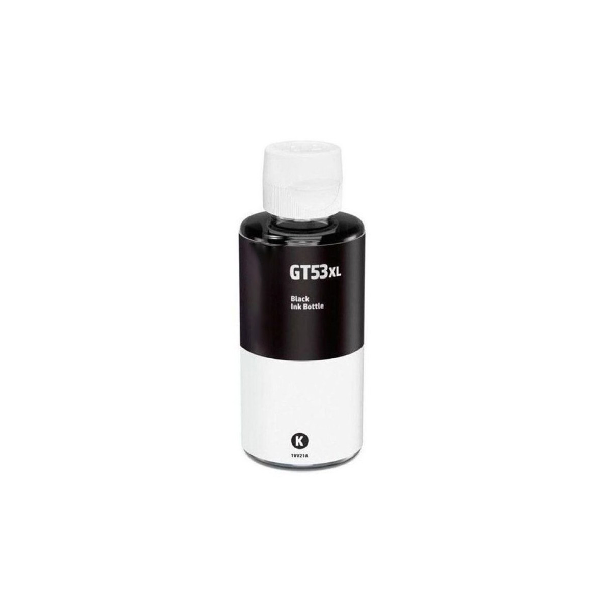 BOUTEILLE D’ENCRE ADAPTABLE HP GT53 / 100ML / NOIR