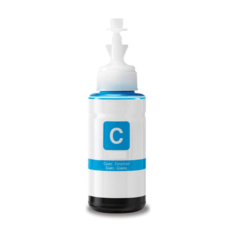 BOUTEILLE D’ENCRE ADAPTABLE EPSON ECOTANK 101/103 / 70ML / CYAN