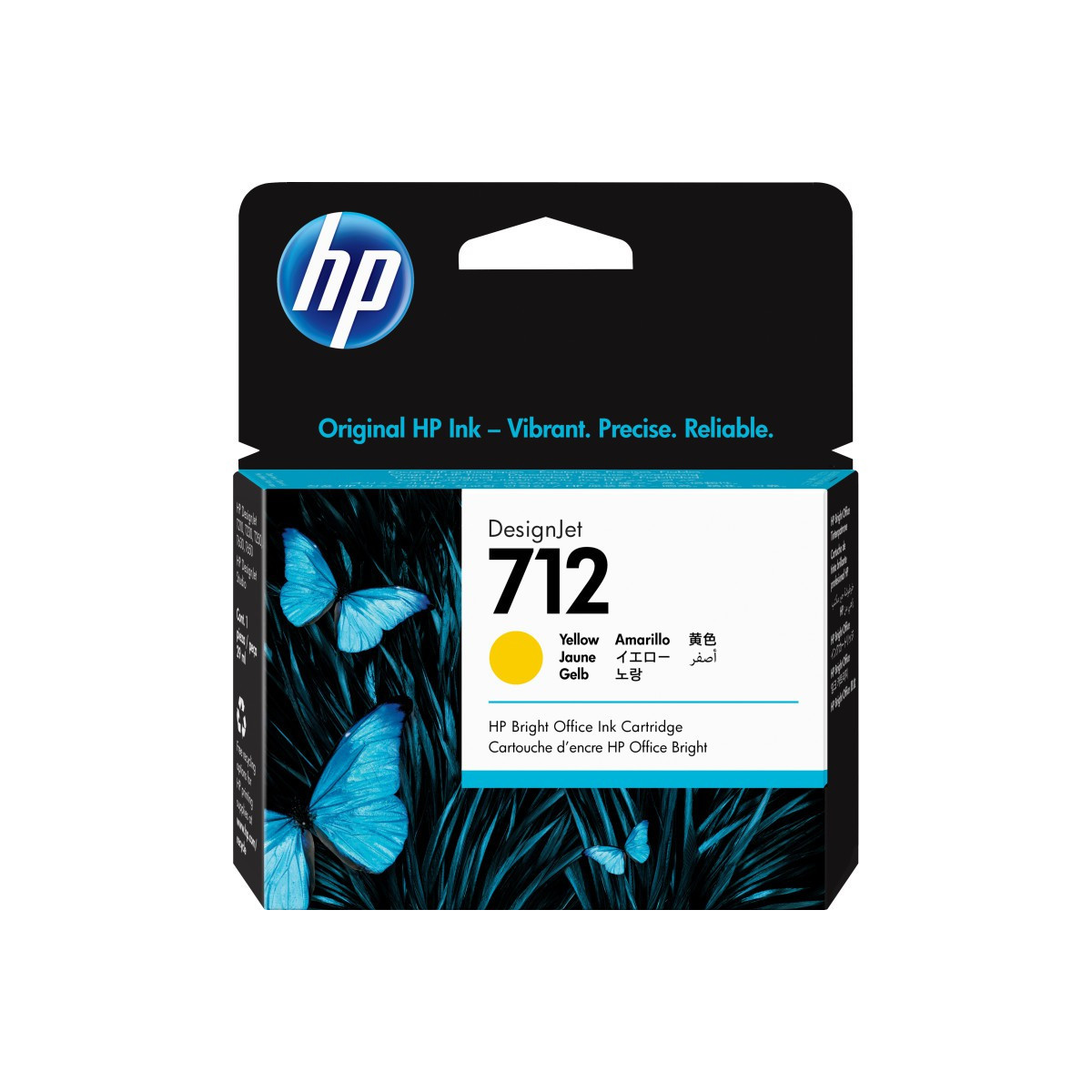 Cartouche d’encre DesignJet HP 712 / Yellow