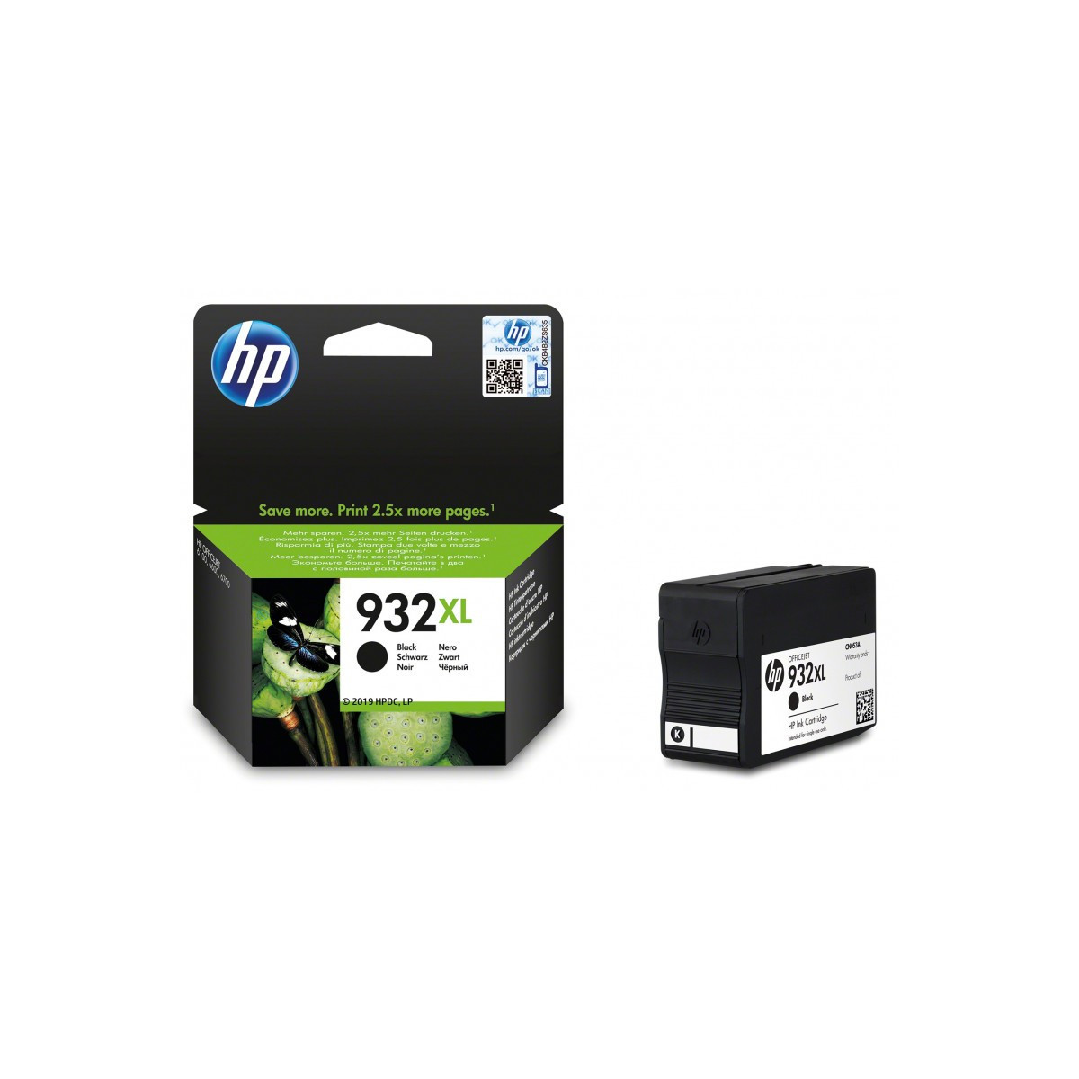 HP 932XL cartouche d’encre noir grande capacité authentique CN053AE