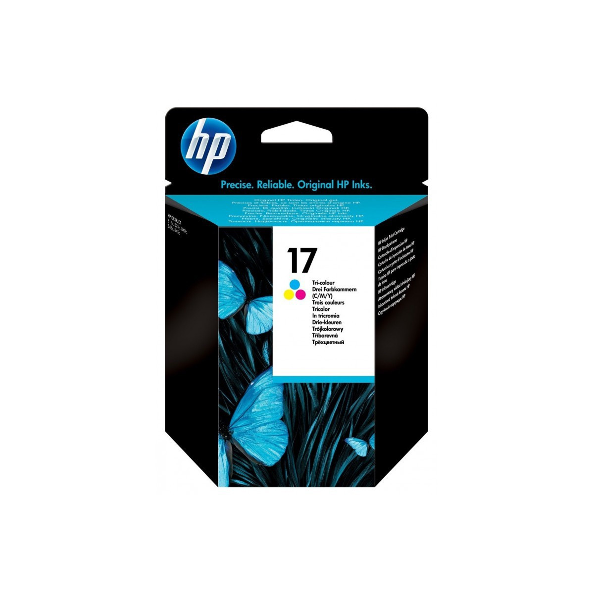 CARTOUCHE ORIGINAL HP 17 – C6625A / 3 COULEURS