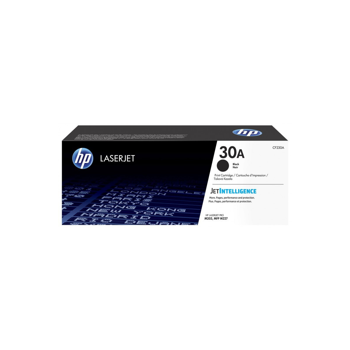 Cartouche de toner noir originale HP 30A LaserJet / CF230A