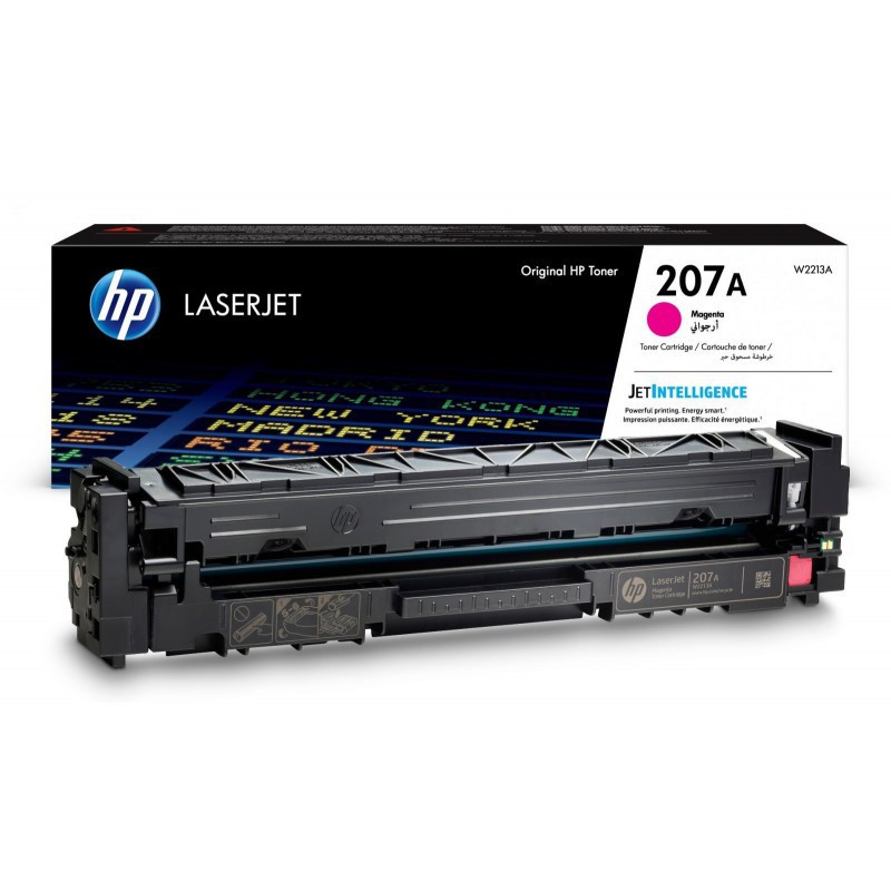 Cartouche de toner HP 207A magenta LaserJet originale / 1 250 pages W2213A