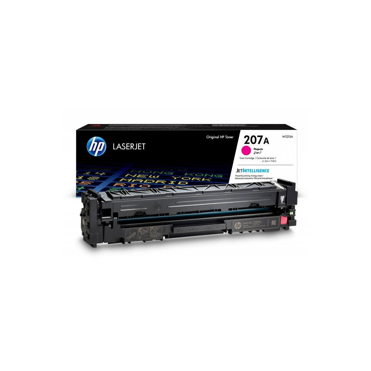 Cartouche de toner HP 207A magenta LaserJet originale / 1 250 pages W2213A