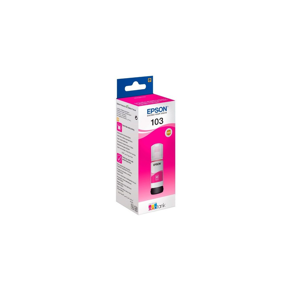 Bouteille d’encre Originale Epson EcoTank 103 / Magenta