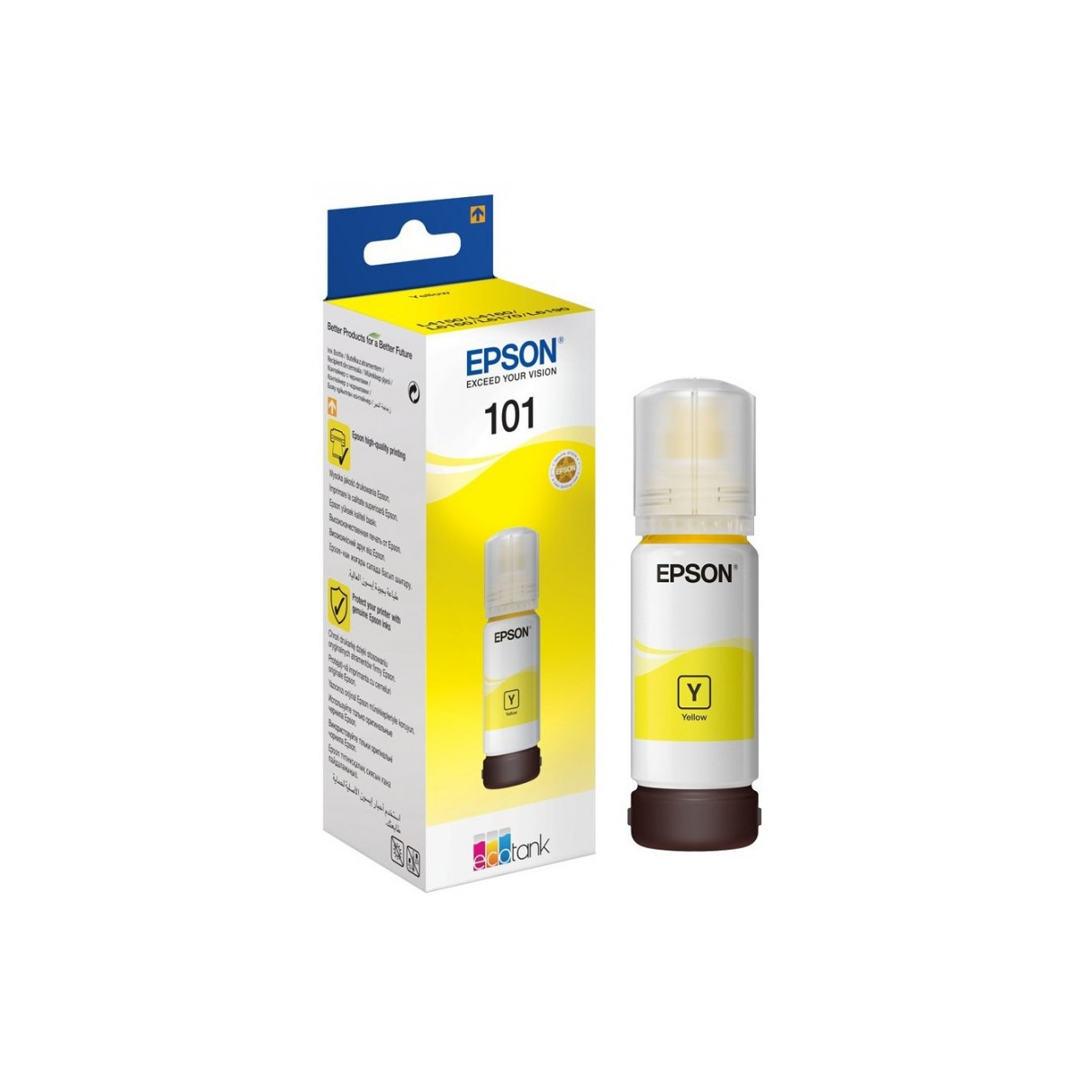 Bouteille d’encre Originale Epson EcoTank 101 / Yellow