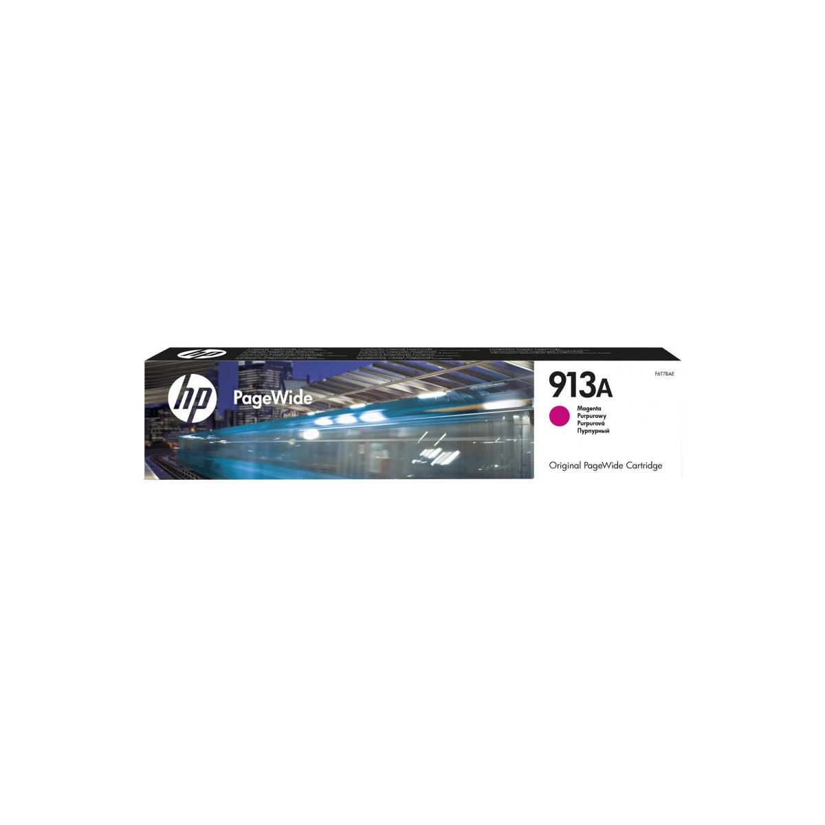 Cartouche d’encre Originale HP PageWide 913A / Magenta