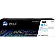 Cartouche de toner HP 207X Cyan LaserJet originale / W2212X