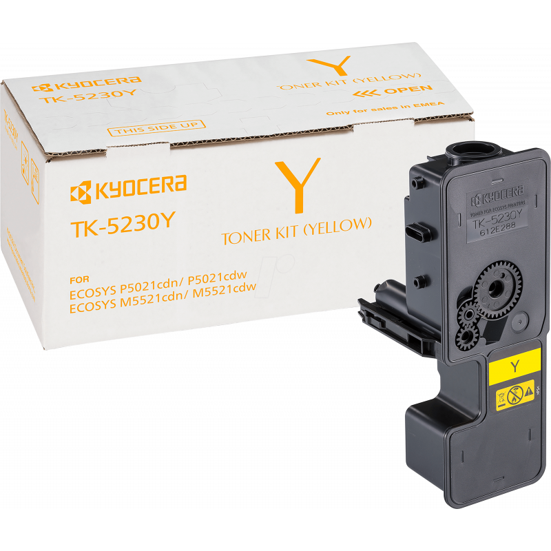 Toner Original Kyocera TK-5230Y / Jaune