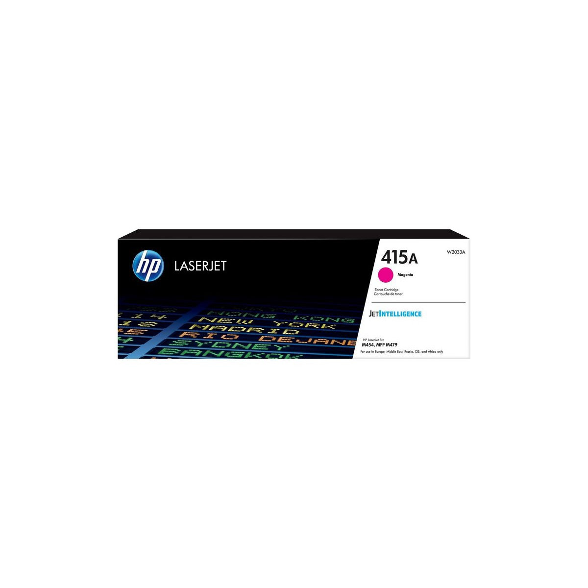 Cartouche de toner HP 415A magenta LaserJet originale / 2 100 pages W2033A