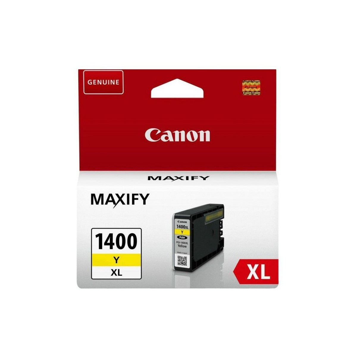 Cartouche Originale Canon MAXIFY PGI-1400XL / Yellow