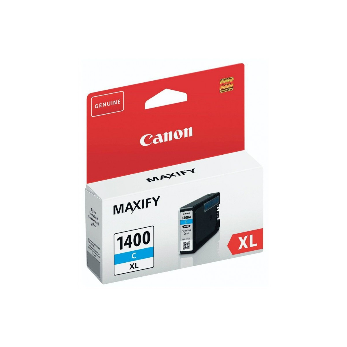 Cartouche Originale Canon MAXIFY PGI-1400XL / Cyan