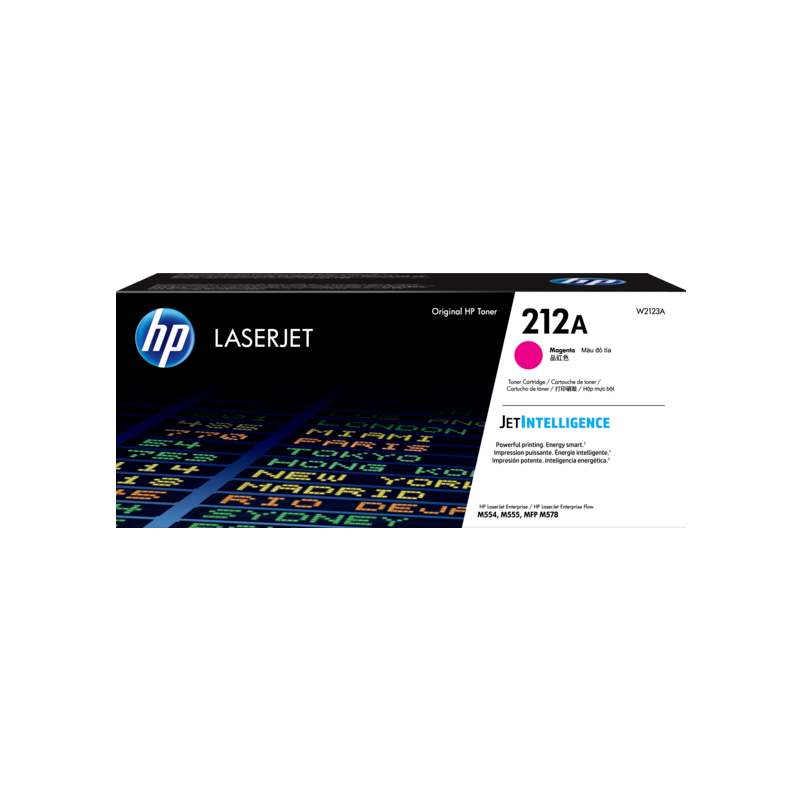 Toner Original HP 212A LaserJet Authentique / Magenta