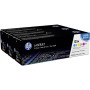 Pack de 3 Toner Original LaserJet HP 125A Couleur