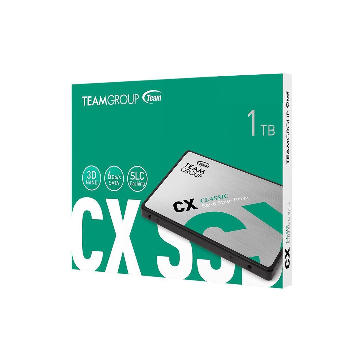 Disque SSD Interne TeamGroup CX2 1 To 2.5″ SATA III