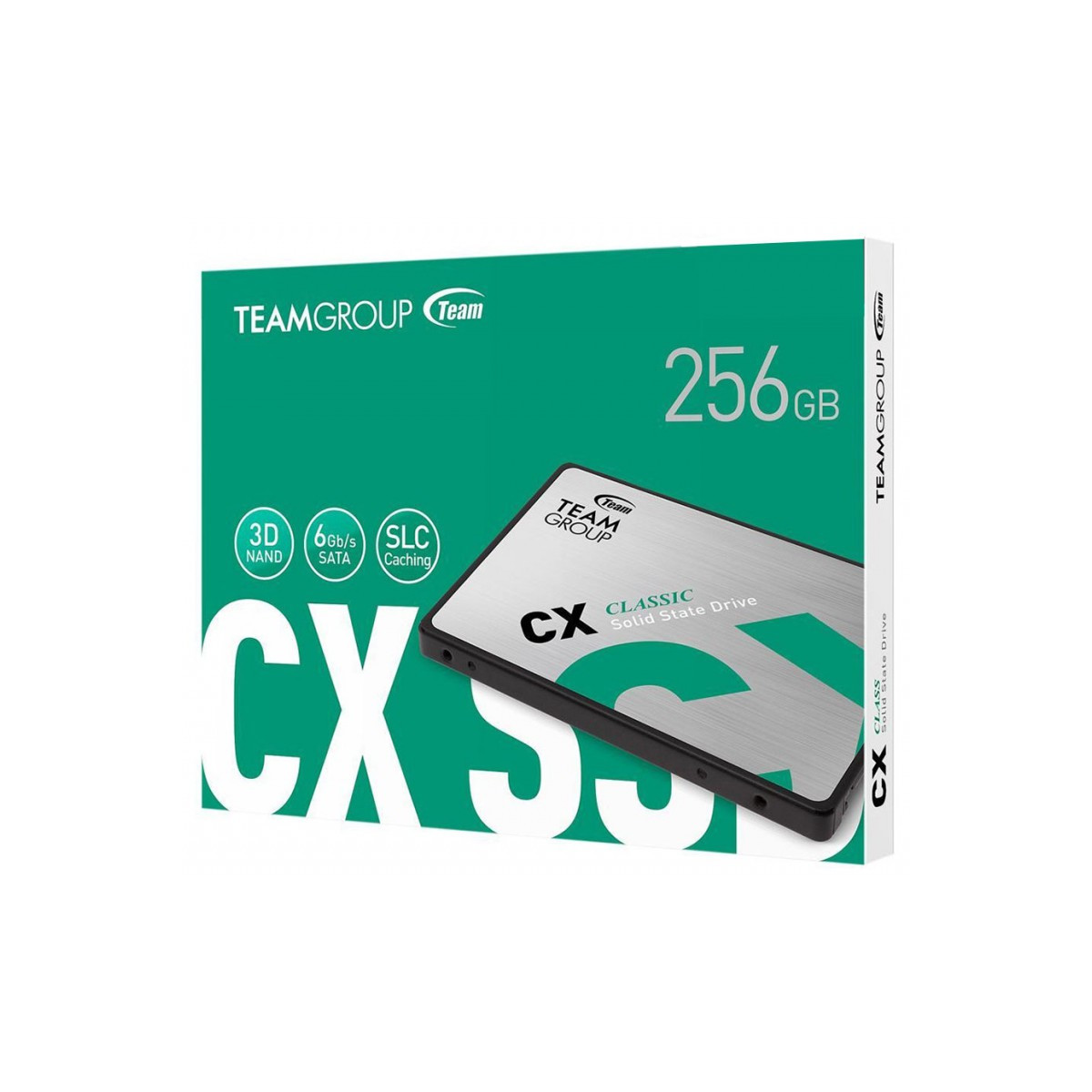 Disque SSD Interne TeamGroup CX2 256 Go 2.5″ SATA III