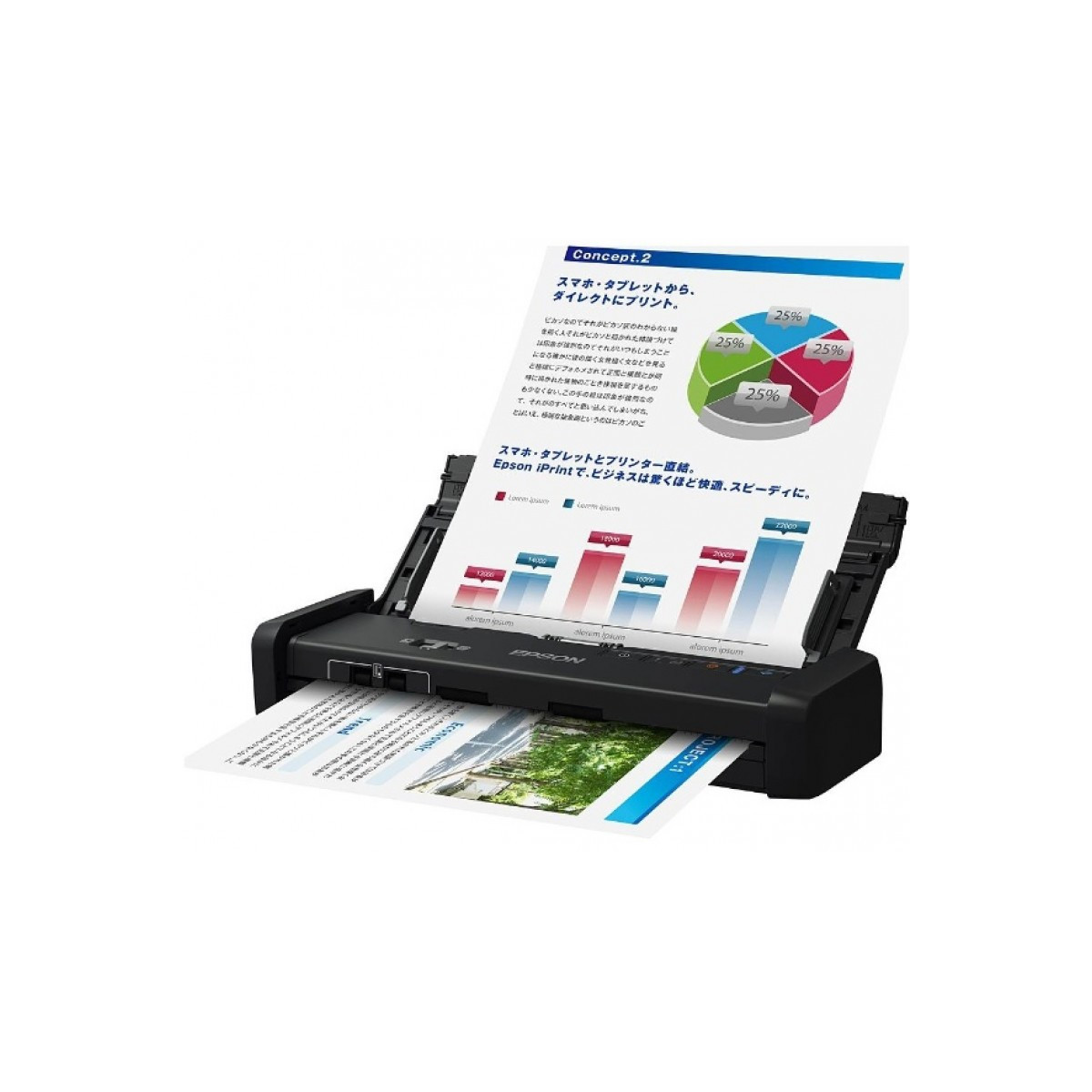 Scanner Epson Workforce DS-310 couleur haute vitesse compact A4 (USB)