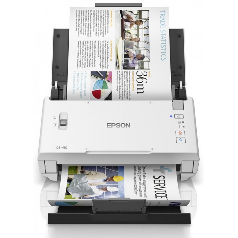 Scanner Epson Workforce DS-410 couleur haute vitesse compact A4 (USB)