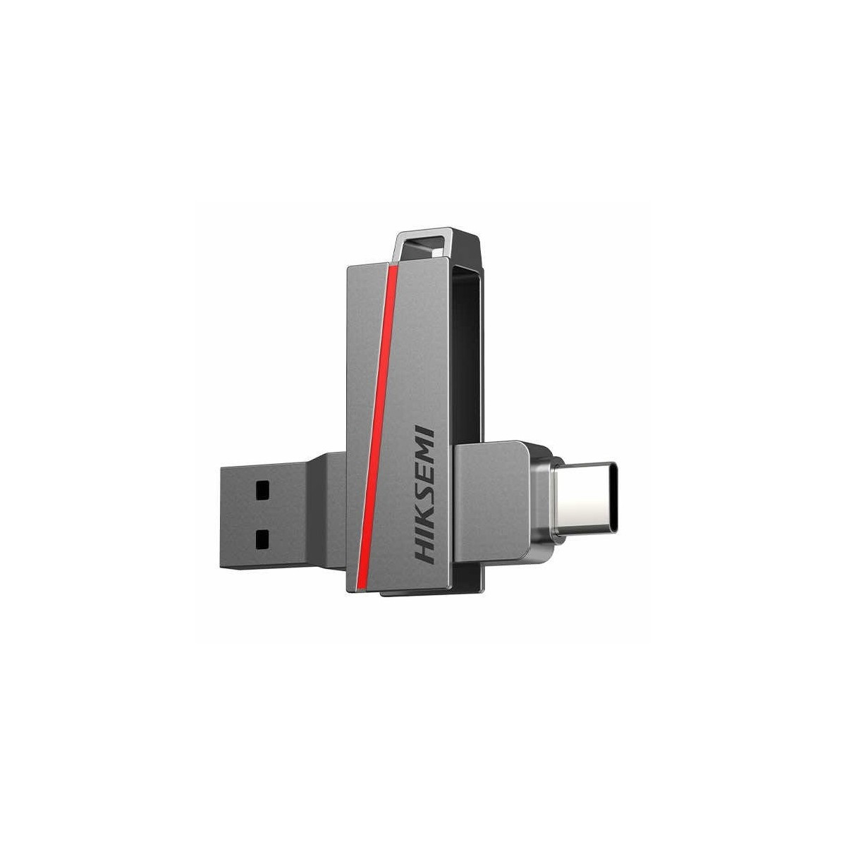 Clé USB Type C Hiksemi E307C 32 Go / USB 3.2 / Gris