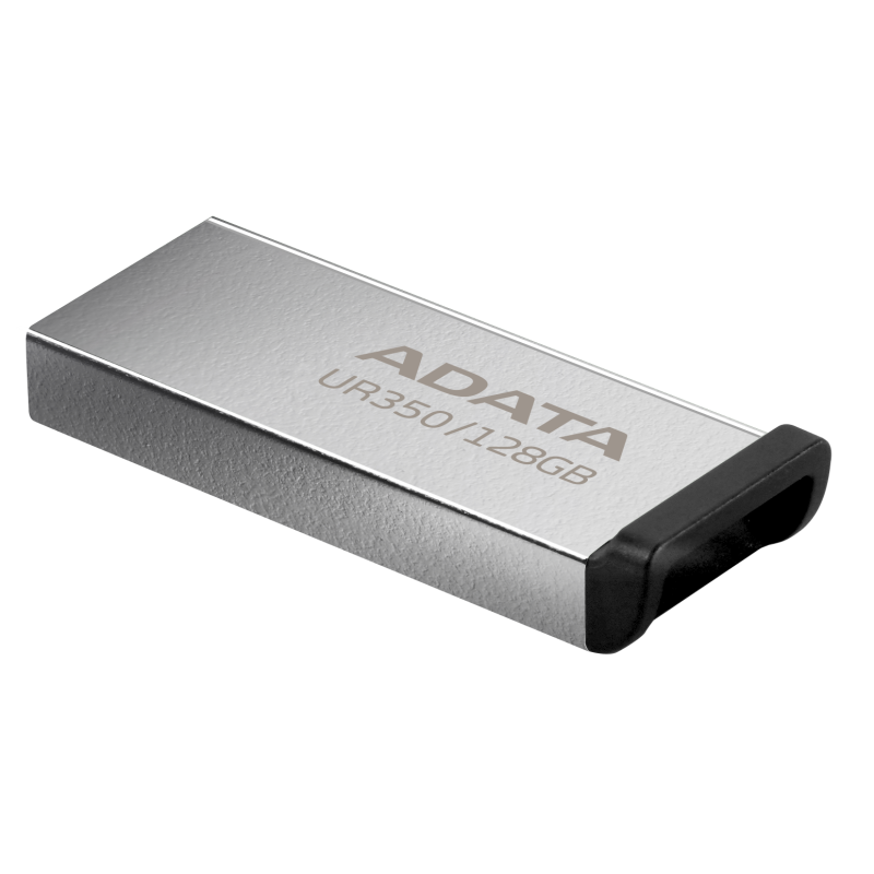 Clé USB Adata UR350 / 128 Go / USB 3.2 / Silver & Noir