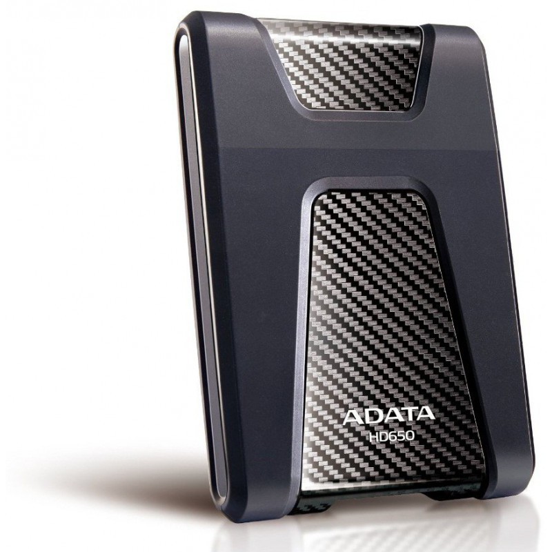 Disque dur externe Antichoc ADATA HD650 USB 3.1 / 4 To / Noir