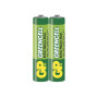 2X PILES AAA GP GREENCELL R03 EXTRA HEAVY DUTY 1.5V