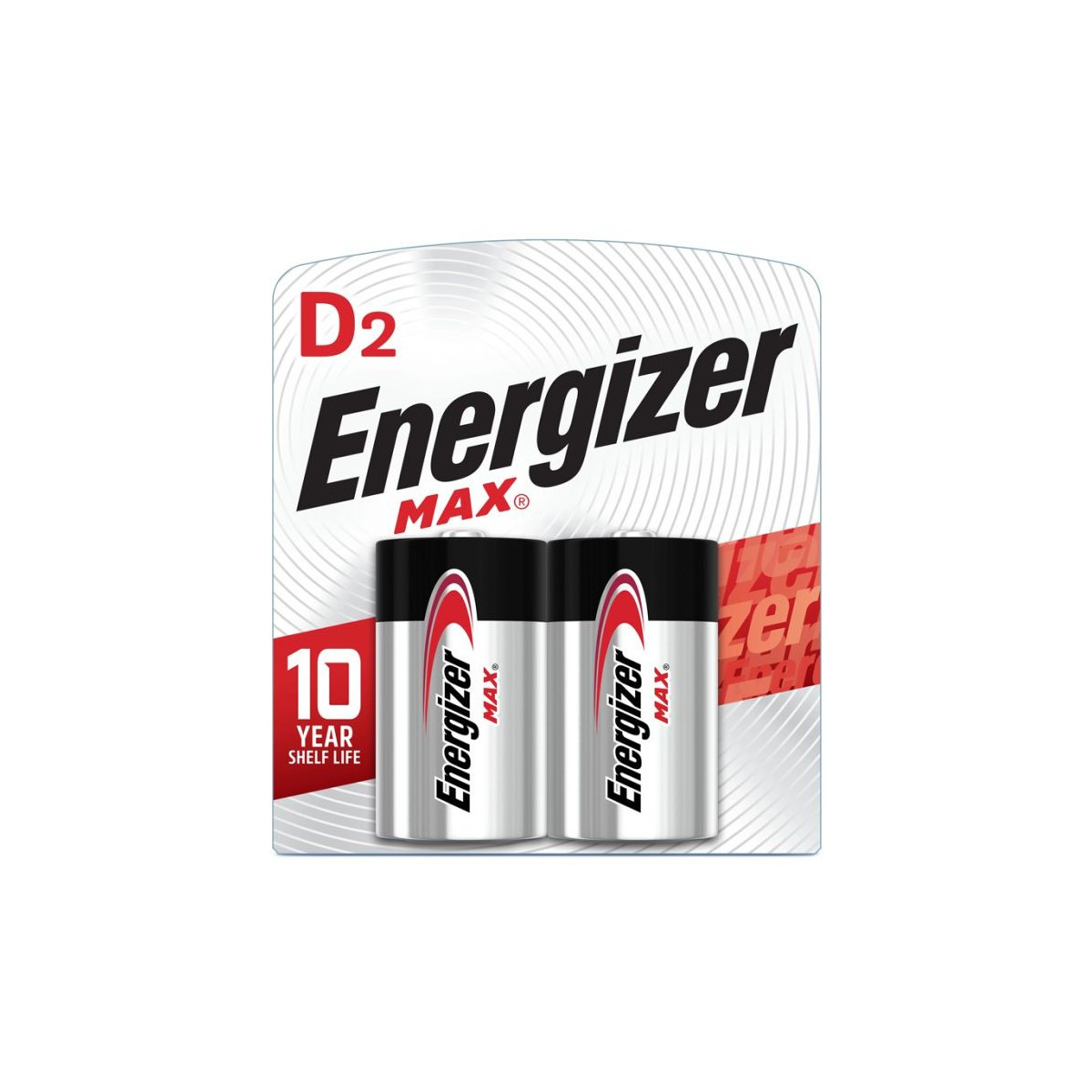 2 PILES ENERGIZER MAX E95 LR20