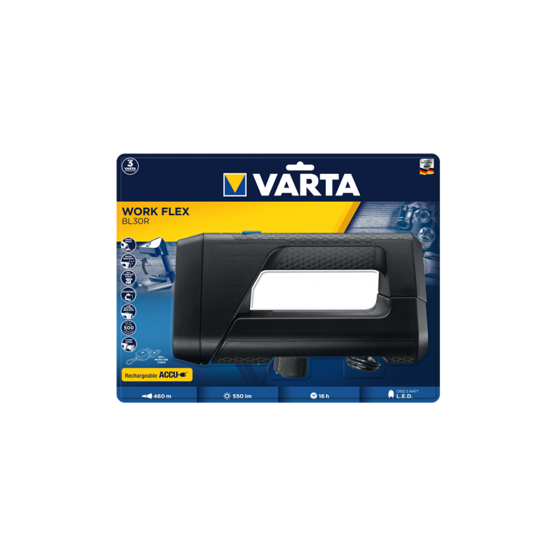 Projecteur LED Rechargeable VARTA Work Flex BL30R 5W