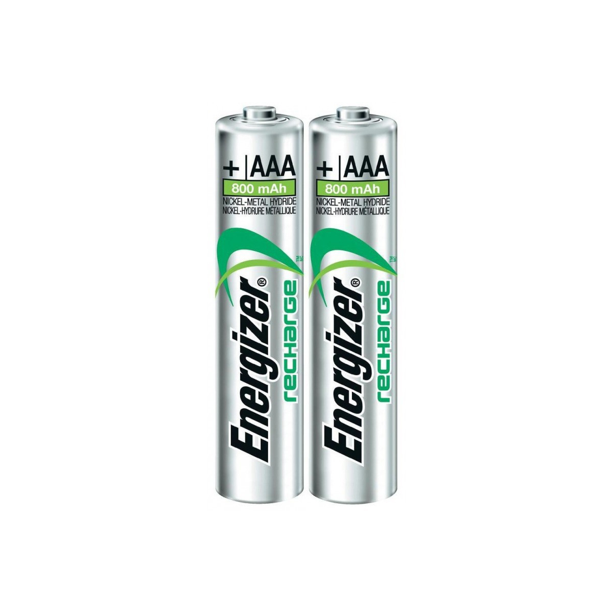 2x Piles Energizer Recharge Extreme AAA