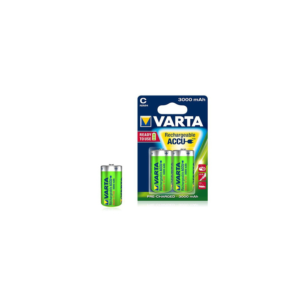 Pile Varta Rechargeable Accu C 3000 mAh