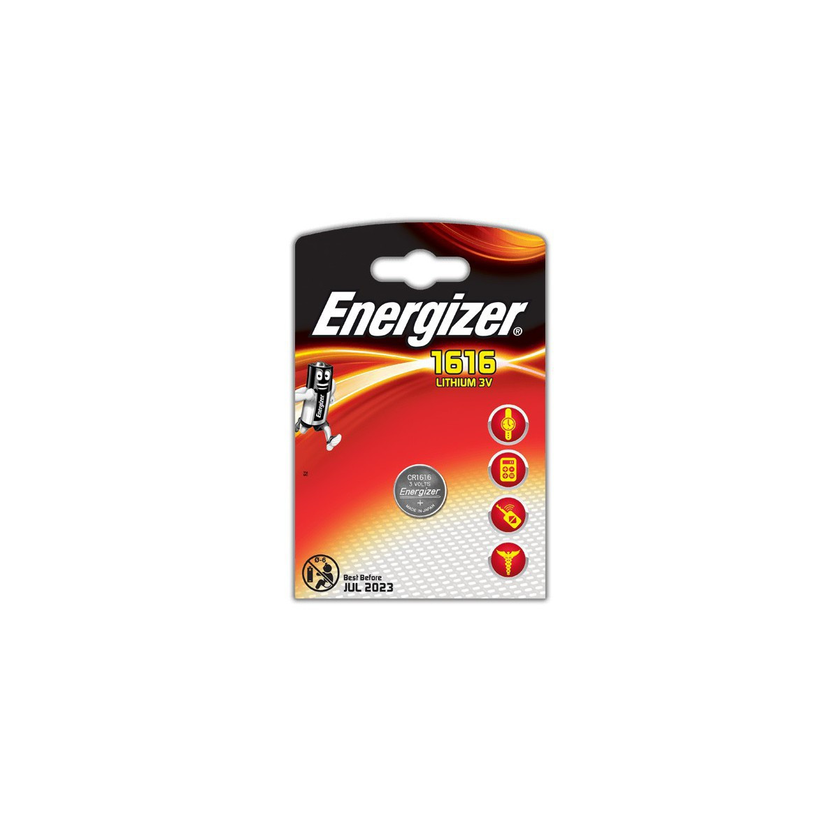 Pile Energizer CR1616 Lithium 3V