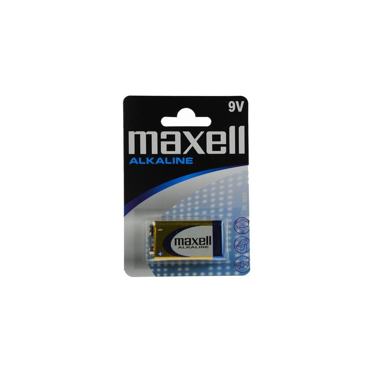 Pile Maxell Alcaline 9V 6LR61