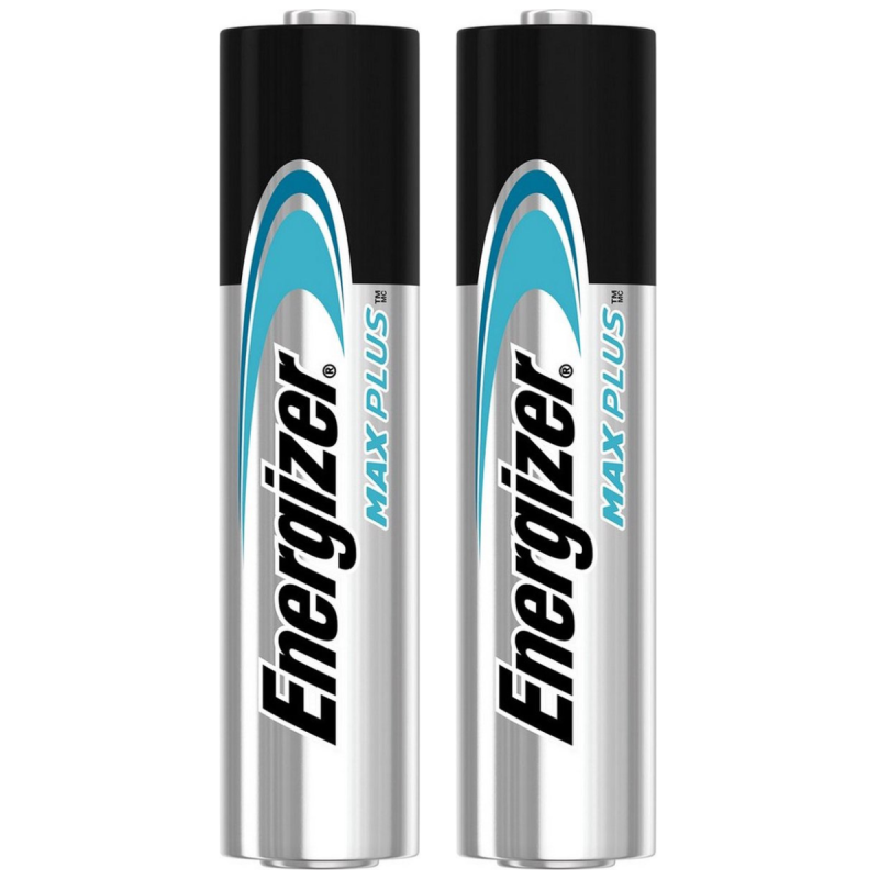 2 PILES ENERGIZER MAX PLUS AAA E92 BP2