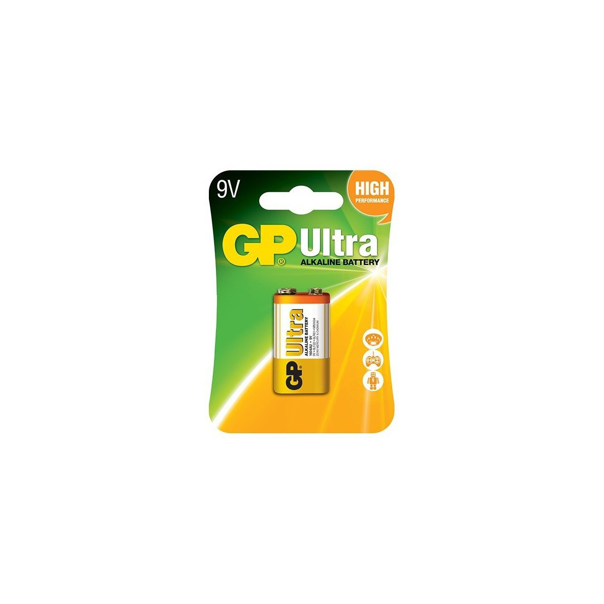 Pile GP Ultra Alcaline 9V